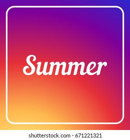 Cover for Post. Summer Title