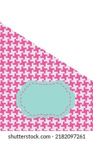 cover, poster, banner A4 size for school