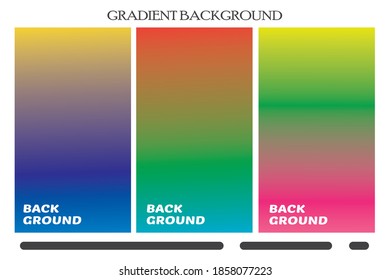 Cover and Poster Design Template for Magazine. Trendy Abstract Colorful gradient Geometric and Curve Vector Illustration with Typography for Cover, book, social media story, and Page Layout Design.