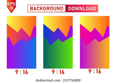 Cover and Poster Design Template for Magazine. Trendy Abstract Colorful Geometric Vector Illustration Collage with Typography for Cover, book, social media story, and Page Layout Design.