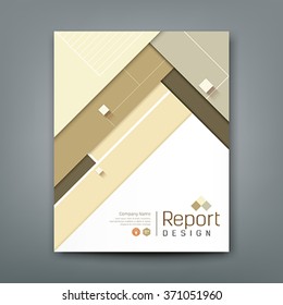 Cover report abstract material triangle colorful texture background, vector illustration