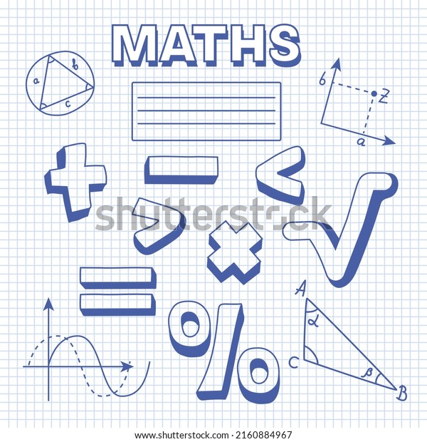 1,185 Math Sketchy Images, Stock Photos & Vectors | Shutterstock