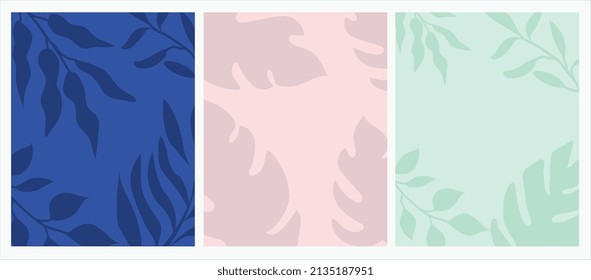 Cubierta hecha en hojas abstractas modernas, diseño de cubierta mínimo. Fondo geométrico colorido, ilustración vectorial.