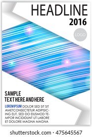Cover sheet, Cover note, Book cover, booklet for presentation of business report. Workbook, Notebook, Textbook with layout design background. Annual report, yearly report for present information.