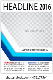 Cover sheet, Cover note, Book cover, booklet for presentation of business report. Workbook, Notebook, Textbook with layout design background. Annual report, yearly report for present information.