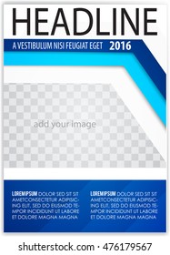 Cover sheet, Cover note, Book cover, booklet for presentation of business report. Workbook, Notebook, Textbook with layout design background. Annual report, yearly report for present information.
