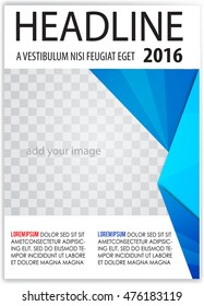 Cover sheet, Cover note, Book cover, booklet for presentation of business report. Workbook, Notebook, Textbook with layout design background. Annual report, yearly report for present information.