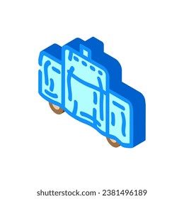 cover smoker isometric icon vector. cover smoker sign. isolated symbol illustration