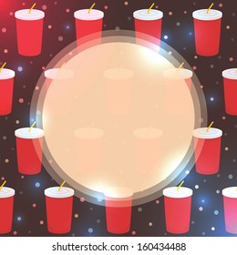 Cover with soda