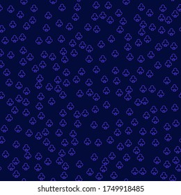 Cover with symbols of gamble. Colored illustration with hearts, spades, clubs, diamonds. Pattern for ads of parties, events in Vegas.