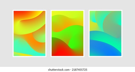 cover template. abstract colorful background for poster