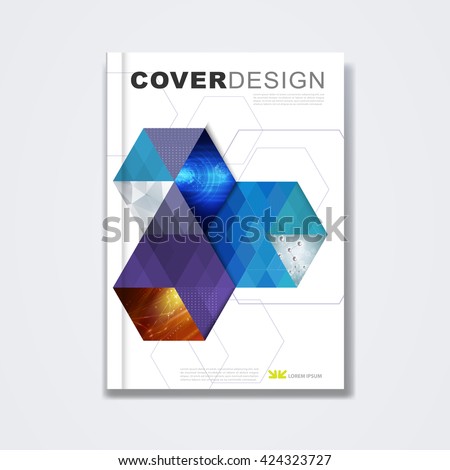 Cover Template Brochure Layout Book Cover Stock Vector (royalty Free 