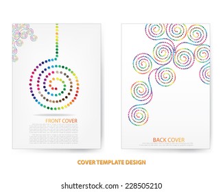 Cover template design