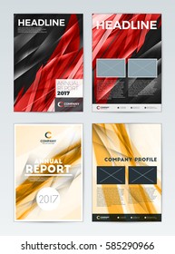 Cover template design background. Business brochure, corporate presentation, annual report, flyer. Vector illustration