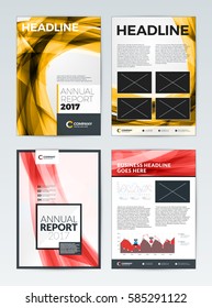 Cover template design background. Business brochure, corporate presentation, annual report, flyer. Vector illustration