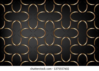cover template design, line art background. and golden, silver Abstract geometric pattern. Tribal ethnic ornament in arabic style. Gold and colored texture. metal mosaic on a colored background. 