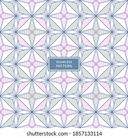 Bedecken Sie das Template-Design mit mehrfarbigem geometrischem Muster. Nahtloser Dreieckshintergrund.