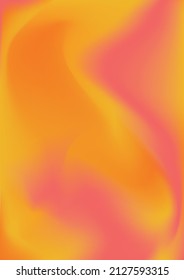 Diseño de la plantilla de carátula con fondo degradado de color naranja. Diseño moderno de moda. Aplicable a banners, carteles, presentaciones, volantes, portadas e informes. Ilustración vectorial. Eps10
