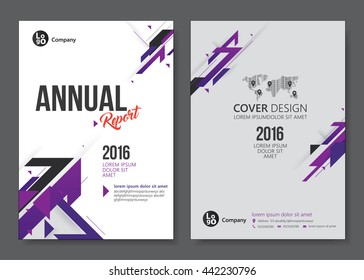Cover template design. Vector illustration 