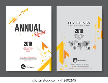 Cover template design. Vector illustration 