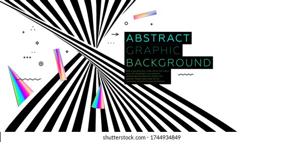 Cover template with dynamic bauhaus, memphis and hipster liquid fluid graphic geometric shapes for landing page, placards, brochures, posters, covers and banners. Vector illustration.