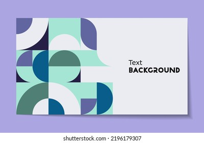 Cover template with geometric background. Background for the banner. Vector