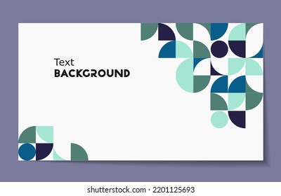 Cover template with geometric background. Background for the banner. Vector