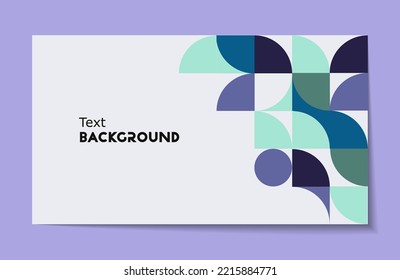 Cover template with geometric background. Background for the banner. Vector