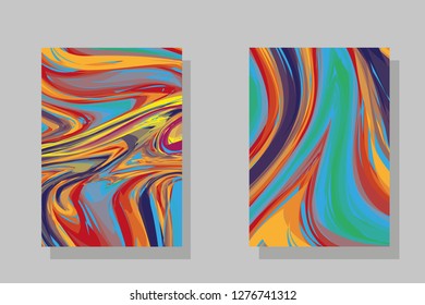 cover template, marble texture.  Size A4, poster,  book cover, card, brochure, invitation or catalog template. 