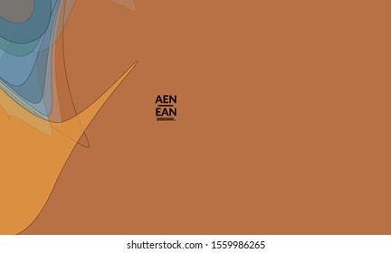 Cover template with pastel colored transparent overlapping shapes creating vector mixture of acrylic paint or watercolor effect. Marble texture flat colors simple organic shapes. Nature earth design.