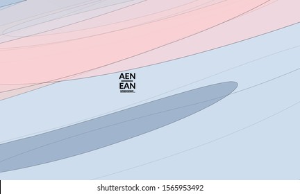 Cover template with pastel colored transparent overlapping shapes creating vector mixture of acrylic paint or watercolor effect. Marble texture flat colors simple organic shapes. Nature earth design.