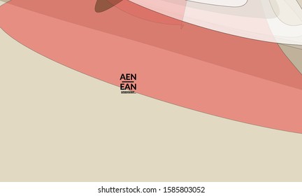 Cover template with pastel colored transparent overlapping shapes creating vector mixture of acrylic paint or watercolor effect. Marble texture flat colors simple organic shapes. Nature earth design.