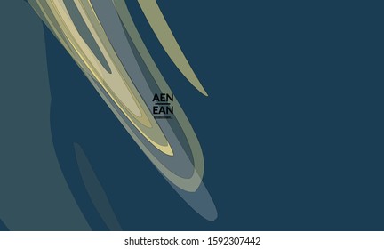 Cover template with pastel colored transparent overlapping shapes creating vector mixture of acrylic paint or watercolor effect. Marble texture flat colors simple organic shapes. Nature earth design.
