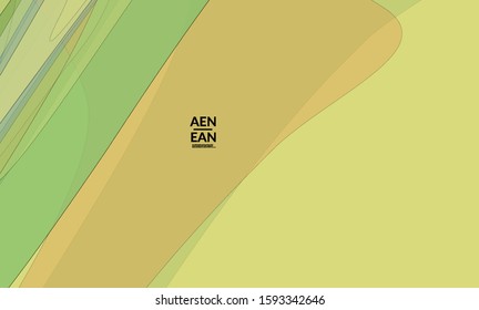 Cover template with pastel colored transparent overlapping shapes creating vector mixture of acrylic paint or watercolor effect. Marble texture flat colors simple organic shapes. Nature earth design.