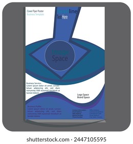 Cover template, Poster design, Flyer, Banner, Corporate Design, Company Design,  Business Template