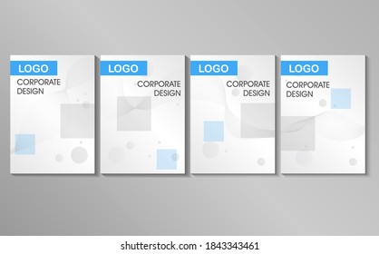 Cover Template / Poster vector illustration. Minimalist hipster-colored cover / Cover or Modern Graphic Art Poster. design of business