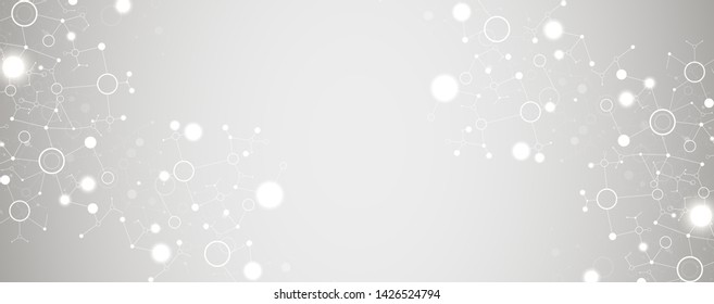 Cover template for science and technology presentation.