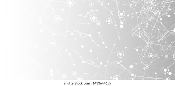 Cover template for science and technology presentation.