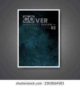 Cover template with watercolor background. Design for your cover, date, postcard, banner, logo.
