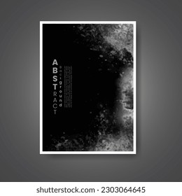 Cover template with watercolor background. Design for your cover, date, postcard, banner, logo.