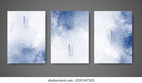 Cover template with watercolor background. Design for your cover, date, postcard, banner, logo.