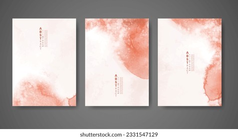 Cover template with watercolor background. Design for your cover, date, postcard, banner, logo.