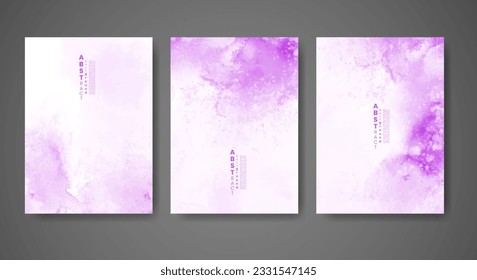 Cover template with watercolor background. Design for your cover, date, postcard, banner, logo.