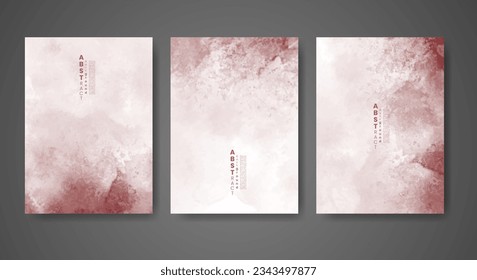 Cover template with watercolor background. Design for your cover, date, postcard, banner, logo.