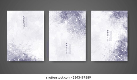 Cover template with watercolor background. Design for your cover, date, postcard, banner, logo.
