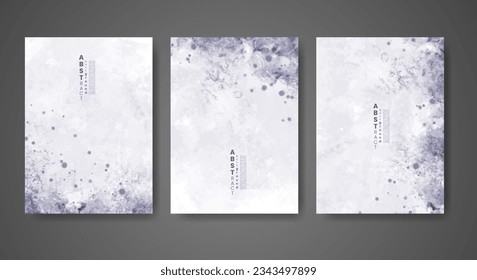 Cover template with watercolor background. Design for your cover, date, postcard, banner, logo.