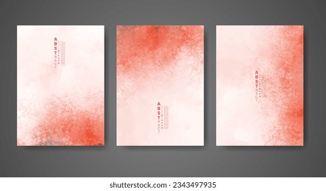 Cover template with watercolor background. Design for your cover, date, postcard, banner, logo.