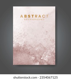 Cover template with watercolor background. Design for your cover, date, postcard, banner, logo.