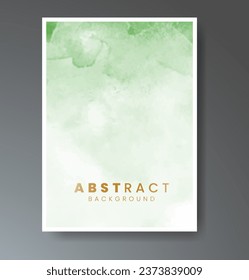 Cover template with watercolor background. Design for your cover, date, postcard, banner, logo.
