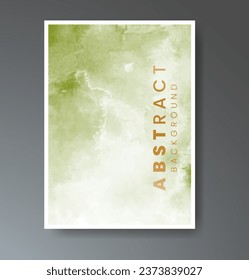 Cover template with watercolor background. Design for your cover, date, postcard, banner, logo.